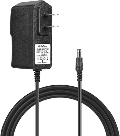 Aquarium Light LED Power Adapter AC 100-240V DC 12V 1A Replacement Power Adapter Fish Tank Light Power Supply Converter with Indicator Light DaToo