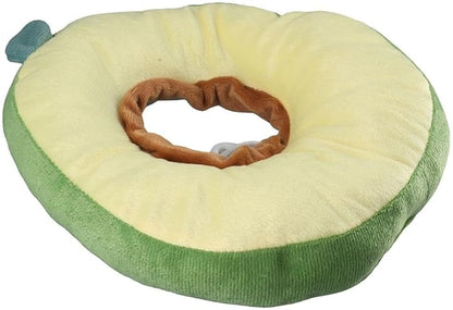Soft Cute Cat Cotton Cones, Avocado Neck Cone After Surgery, Toast Bread Adjustable Cat Collar, Protective Cat Recovery Elizabethan Collar, Fit for Cats hobbyme