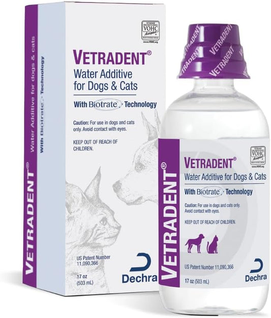 Vetradent® Water Additive for Dogs and Cats, 17 oz PAWPICO