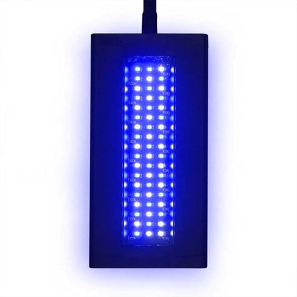 CURRENT Orbit Marine NANO LED 16 Watt Reef LED Saltwater Marine Aquarium Coral Light with Dimming, Moonlight, Cloud Cover & Lighting Storm Clip On Small Fish Tank w/Mounting Bracket (4095) Current+USA