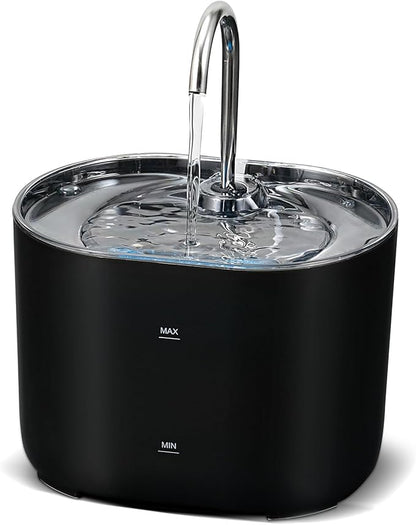 Cat Water Fountain,74oz/2.2L Cat Automatic Water Fountain with a Detachable Water Tank,Pet Water Dispenser for Cats,Dogs,Quiet Pump Inside - PAWPICO
