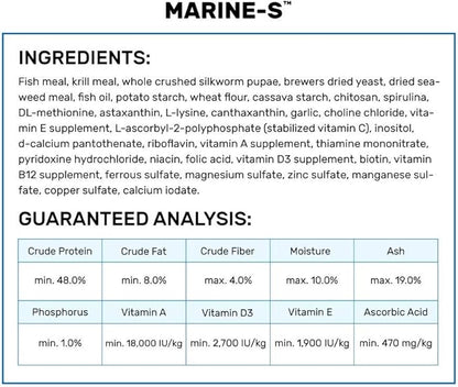 Hikari Marine-S Pellets Fish Food for Smaller Marine Fish Hikari