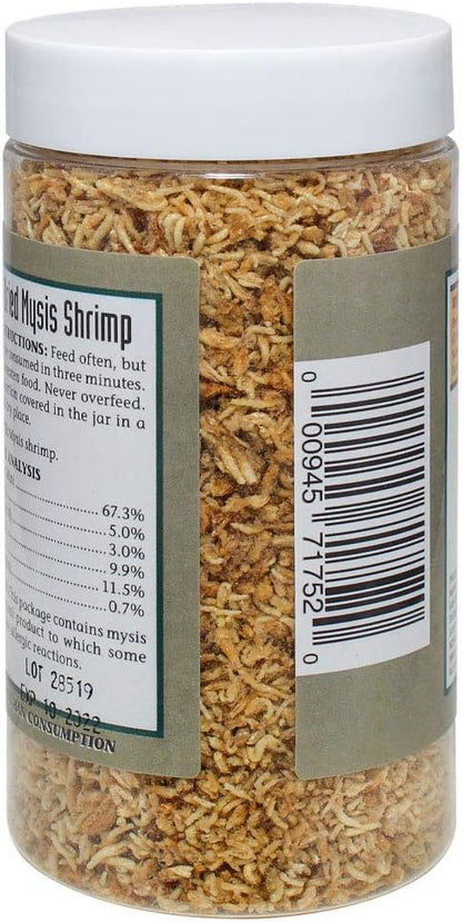 San Francisco Bay Brand Freeze-Dried Mysis Shrimp - Premium Fish Food, Tetra Fish Food, Tropical Fish Food - Ideal for Freshwater and Saltwater Fish, Cichlids, Angels, Seahorses - 0.88 oz (25g) SanFranciscoBayBrand