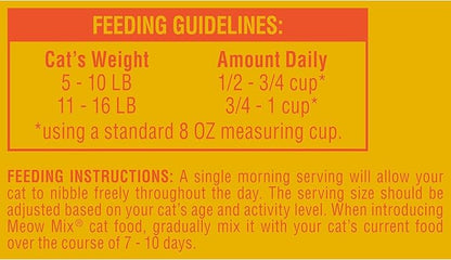 Meow Mix Indoor Health Dry Cat Food, 6.3 Pound Bag - PAWPICO