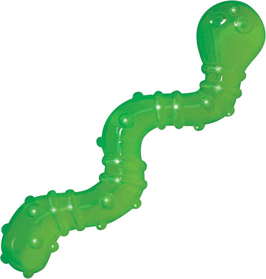 Catstages Orkakat Wiggle Worm Dental Catnip Cat Chew Toy, Assorted Color - PAWPICO