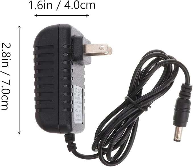 UEETEK LED Power Adapter AC110-240V DC12V 1A Switching Power Supply Converter for Aquarium Fish Tank Light (US Plug) UEETEK