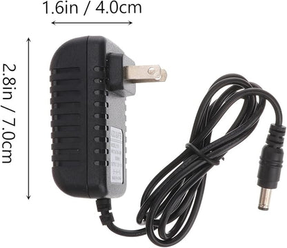 UEETEK LED Power Adapter AC110-240V DC12V 1A Switching Power Supply Converter for Aquarium Fish Tank Light (US Plug) UEETEK