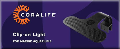 Coralife Aquarium Fish Tank Marine Salt Water Clip-On LED Light Coralife