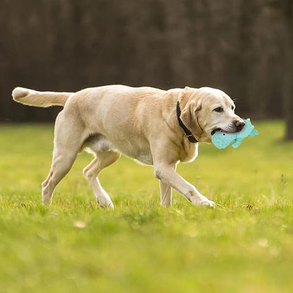 DODODOLA Cute Stuffed Hippo Dog Toys Squeaky Dog Toys with Crinkle Paper Dog Plush Toys for Large Breed Dog Chew Toys for Small, Medium, Large Dogs - PAWPICO