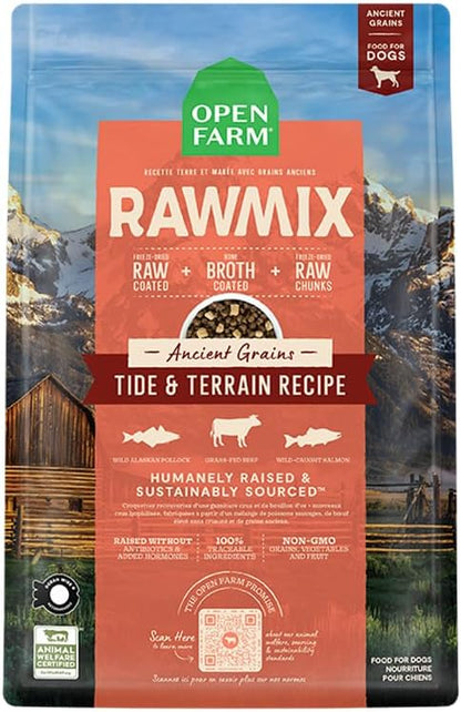 Open Farm RawMix Tide & Terrain with Ancient Grains Recipe Dog - 3.5lb - PAWPICO
