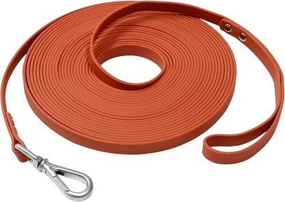 Long Leash Waterproof Training Longline Outdoor Dog Leash Great for Training, Beach, Yard, Play, Camping NIMBLE