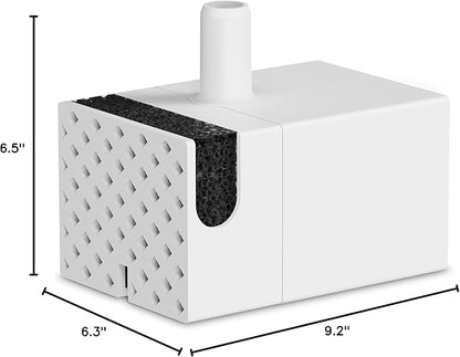 PETLIBRO Replacement Wireless Pump for Cat Water Fountain PLWF005/PLWF115/PLWF105, Cleaning, Super Quiet Pump for Pet Water Fountain Dog Water Dispenser - PAWPICO