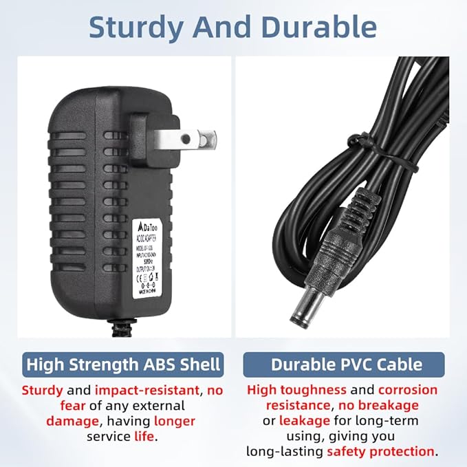 Aquarium Light LED Power Adapter AC 100-240V DC 12V 2A Replacement Power Adapter Fish Tank Light Power Supply Converter with Indicator Light DaToo