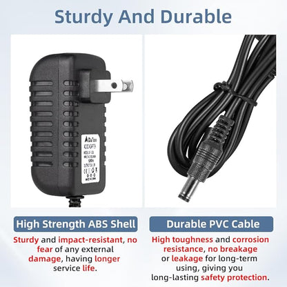 Aquarium Light LED Power Adapter AC 100-240V DC 12V 2A Replacement Power Adapter Fish Tank Light Power Supply Converter with Indicator Light DaToo