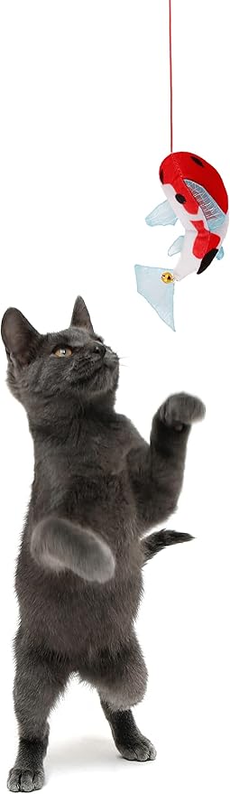 Hartz Cattraction with Silver Vine & Catnip Koi Dangler - PAWPICO