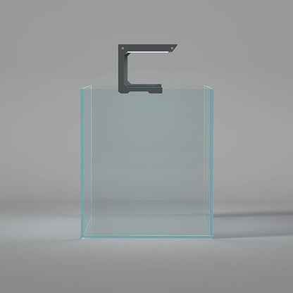 LANDEN AQUABRITE 45 LED Aquarium Light RGB+W for 17.72in (45cm) Rimless Freshwater Fish Tanks - Full Spectrum Lighting with Adjustable Brightness with Controller Landen