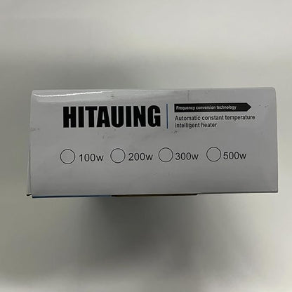 HiTauing Aquarium Heater, 200W Fish Tank Heater with LED Digital Display & 5 Safety Protection, Submersible Aquarium Heater with 2 Suction Cup and 5.9Ft Cord for 20-40 Gallon Fish Tank. HiTauing