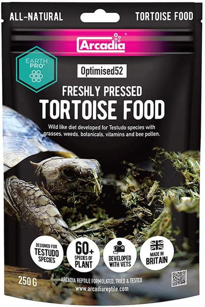 Arcadia Optimised52 Tortoise Diet - 250 g ArcadiaGardenProducts