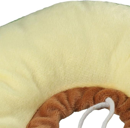 Soft Cute Cat Cotton Cones, Avocado Neck Cone After Surgery, Toast Bread Adjustable Cat Collar, Protective Cat Recovery Elizabethan Collar, Fit for Cats hobbyme