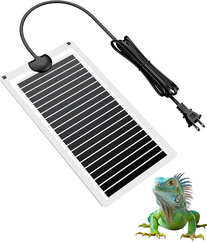 Pawfly 14 W Reptile Heat Pad 11 x 5.9 Inch Reptile Heating Pad Under Tank Terrarium Safe Fast Heating Mat Heat Mat for Turtles Frogs Snakes Lizards Geckos Hermit Crabs Spiders & Other Reptiles Pawfly