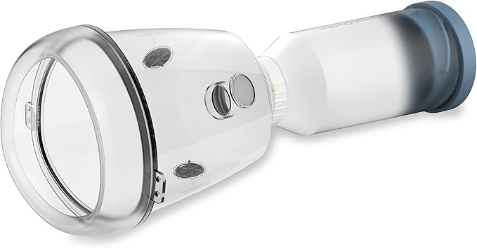 Canine Aerosol Chamber Inhaler Spacer for Cats, Dogs, Horse and Other Wildlife (L- Large Dogs) WhaleSing