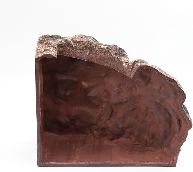 Large Reptile Hide Shale Scape Step Ledge, Reptile Cave Hideout, Bearded Dragons Accessories, Basking Rocks for Bearded relaqcc