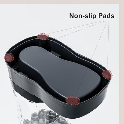 Gardner Pet Automatic Dog Water Dispenser Gravity Stainless Steel Water Waterer Feeder, 100% BPA-Free Large Capacity Water Feeding Bowls for Medium & Large-Sized Dogs Cats Other Pets -(1 Gallon) - PAWPICO