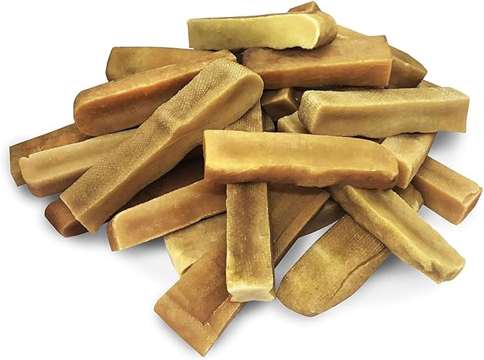 EcoKind Premium Gold Yak Cheese Himalayan Dog Chews, Healthy Dog Treats for Small Dogs, High Protein, All Natural, Long-Lasting Chew, Small - 4 Chews - PAWPICO