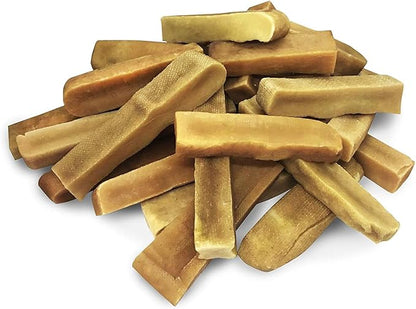 EcoKind Premium Gold Yak Cheese Himalayan Dog Chews, Healthy Dog Treats for Small Dogs, High Protein, All Natural, Long-Lasting Chew, Small - 4 Chews - PAWPICO