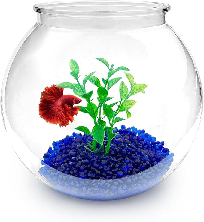 Newpol Mini Plastic Aquarium Starter Kits, Fish Tank (0.8Gallon/ 3L) Newpol
