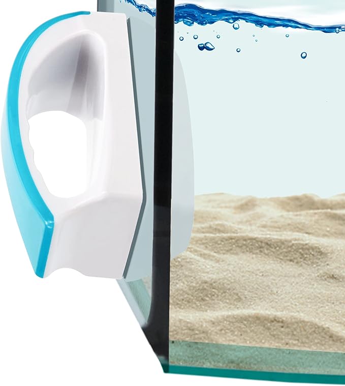 JOR Magnetic Scrubber for Aquarium Fish Tank, Scratch-Free Glass Scraper, Keep Hands Dry, Non-Slip, Self-Floating Strong Cleaning Magnet, Aquarium Cleaner for Acrylic Tanks (Large (30 gallons)) PAWPICO