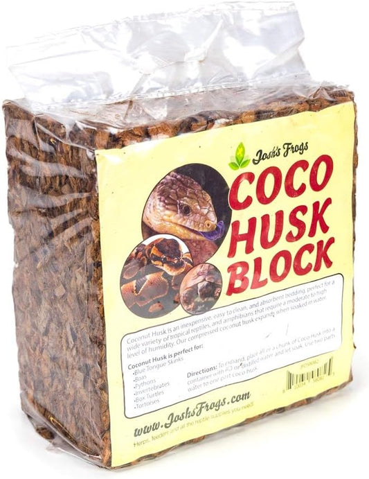 Josh's Frogs Coco Husk Block (5 kg/38 quarts) JoshsFrogs