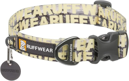 Ruffwear, Front Range Dog Collar, Durable and Comfortable Collar for Everyday Use, Mountains Logo, 14"-20" RuffwearInc