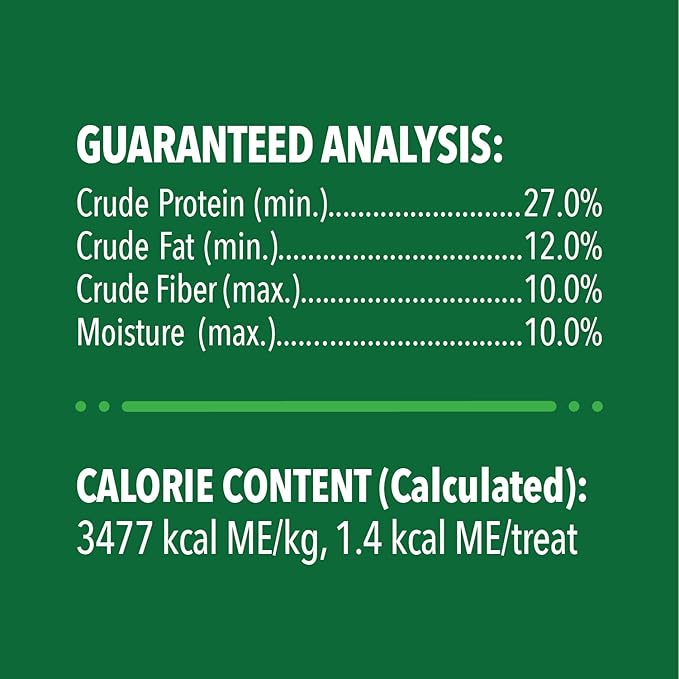 FELINE GREENIES Adult Natural Dental Care Cat Treats, Savory Salmon Flavor, 2.1 oz. Pouch GREENIES
