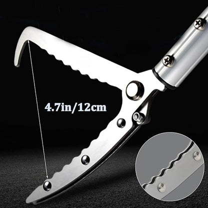 89''Telecopic Snake Tongs Professional Reptile Catcher Grabber Wide Jaw Handling Tool 2024 New Launch REAYEAXN