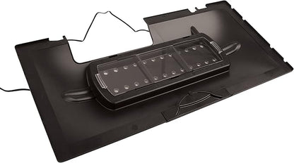 Marineland LED Light Hood For Aquariums, 20 Inches By 10 Inches, Natural Shimmering Light With Night Light Effect Marineland