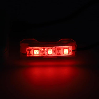 Mini Aquarium Lamp, USB Aquarium Light, LED Desktop Fish Tank Light, Small Decoration Aquarium Light, Aquarium Accessories, Red Light CAPASTEC