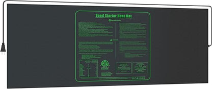 iPower Waterproof Seedling Heat Mat 48" x 20", ETL Certified Durable Germination Heating Pad, for Seed Starting Propagation iPower