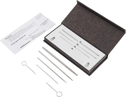 REPTI ZOO Snake Probe Kit 6 Pieces Round Ball Tip Professional Reptiles Snake Sexing Kit Probes Set REPTIZOO
