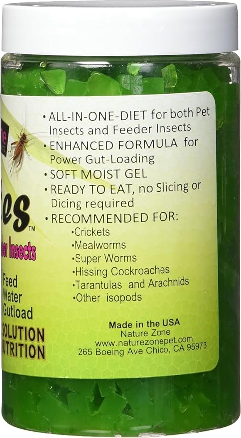 SNZ54511 Feeder Insects Total Bites Soft Moist Food with Spirulina, 9-Ounce Nature+Zone