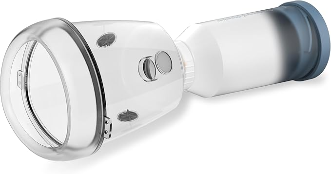 Canine Aerosol Chamber Inhaler Spacer for Cats, Dogs, Horse and Other Wildlife (M- Medium Dogs) WhaleSing