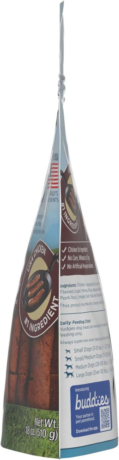 Blue Buffalo Nudges Homestyle Natural Dog Treats Chicken and Pork Bag - PAWPICO