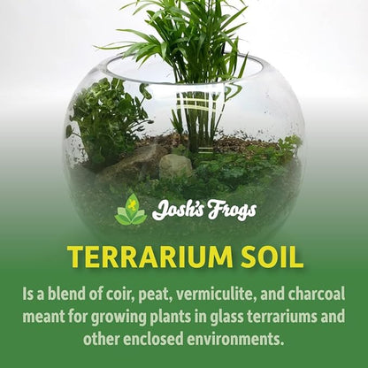 Josh's Frogs Sprig & Stone Terrarium Soil for Open and Closed Terrariums (4 Quart) JoshsFrogs