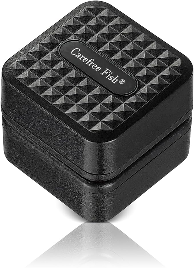 Carefree Fish Aquarium Mini Magnetic Cleaner for Glass Fish Tank Tiny Magnet Brush Algae Scrapers (No Floating) Bewatermyfriend