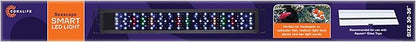 Coralife Fish Tank Aquarium Seascape WiFi/Bluetooth Smart LED Light Fixture, 30-36" Coralife