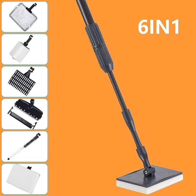 Carefree Fish Aquarium Long Handle Cleaning Tools and Garvel Cleaner Fish Tank Water Changer 256Gph Bewatermyfriend