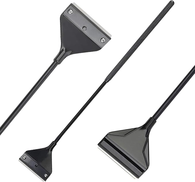 Algae Scraper for Glass Aquariums, Fish Tank Cleaner, Aquarium Algae Scrapers with 10 Stainless Steel Blades. Pronetcus