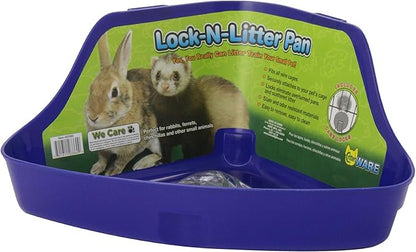 Ware Manufacturing (2 Pack) Plastic Lock-N-Litter Pan for Small Pets - Size Regular Ware+Manufacturing