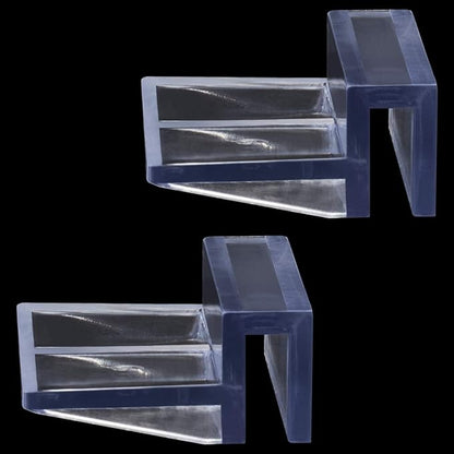 OIIKI 6 PCS Aquarium Glass Cover Clip, Clear Acrylic Support Holder, Aquarium Lid Clips Clamps, for Aquarium Fish Tank (6mm) OIIKI