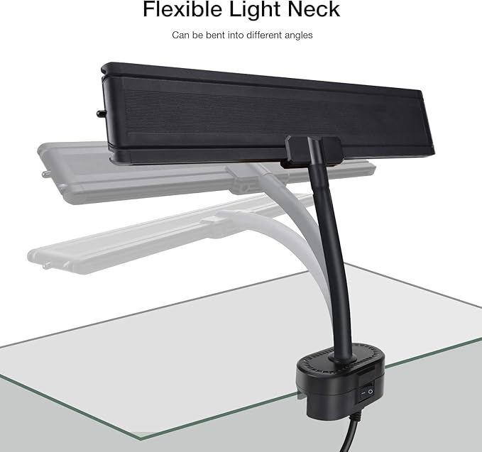 IREENUO Aquarium LED Light, Full Spectrum Fish Tank Clip on Light with Remote, Color Changing Lighting for Reef Coral Aquatic Plants and Fish Keeping (20W（23.6inch) SpeciallyforyourpettoprovideavarietyofqualityproductsYearsofresearchexperienceinpetwarmcoattoprovideyourpetwiththewarmestprotectioninwinter
